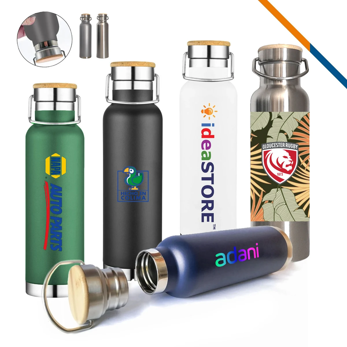 Quarice Stainless Steel Water Bottle - 20 OZ. 1