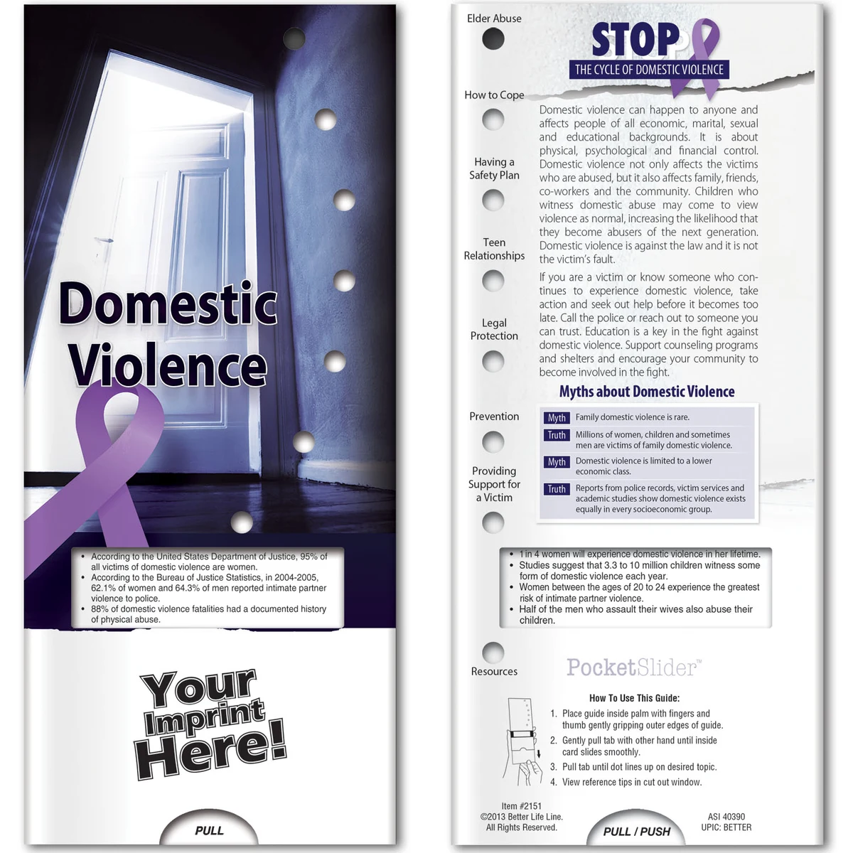 Pocket Slider - Domestic Violence 1