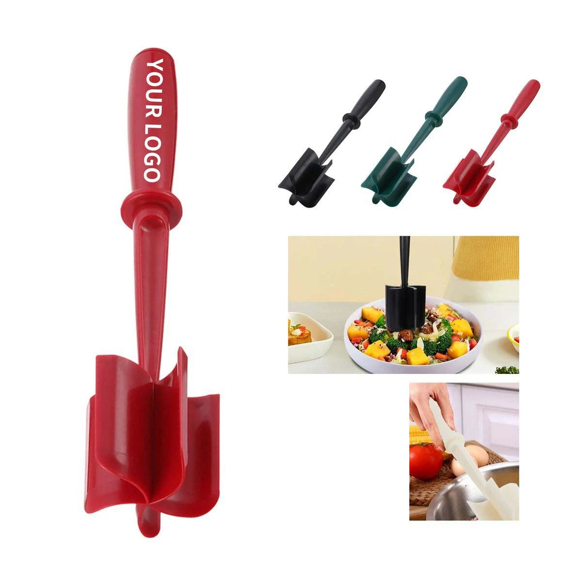 Heat Resistant Nylon Meat Masher Tool 1