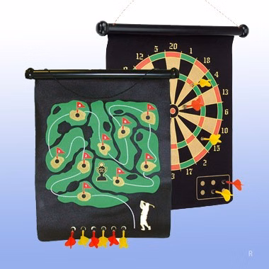 16" MAGNETIC "GOLF" DART GAME