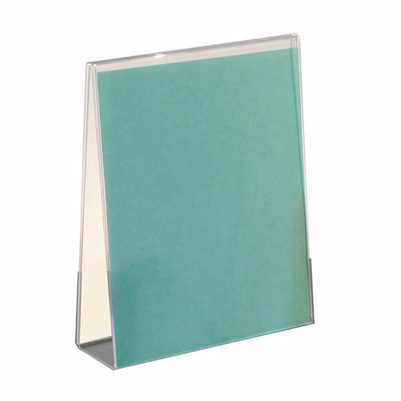 Acrylic Double Sided Frame, Holds 4 x 6 Insert