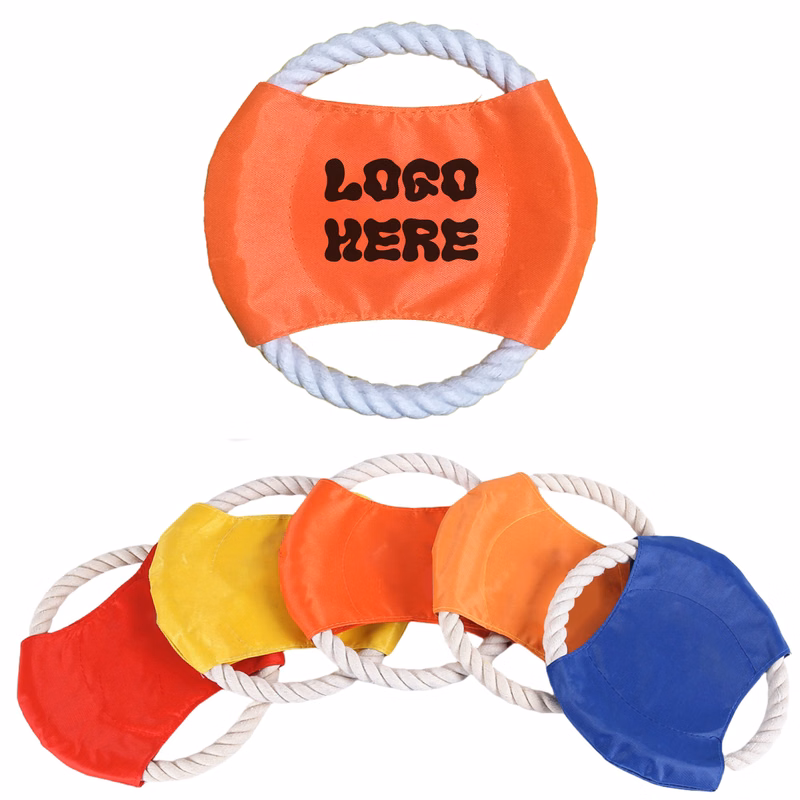 Flying Disc Dog Rope Training Toy