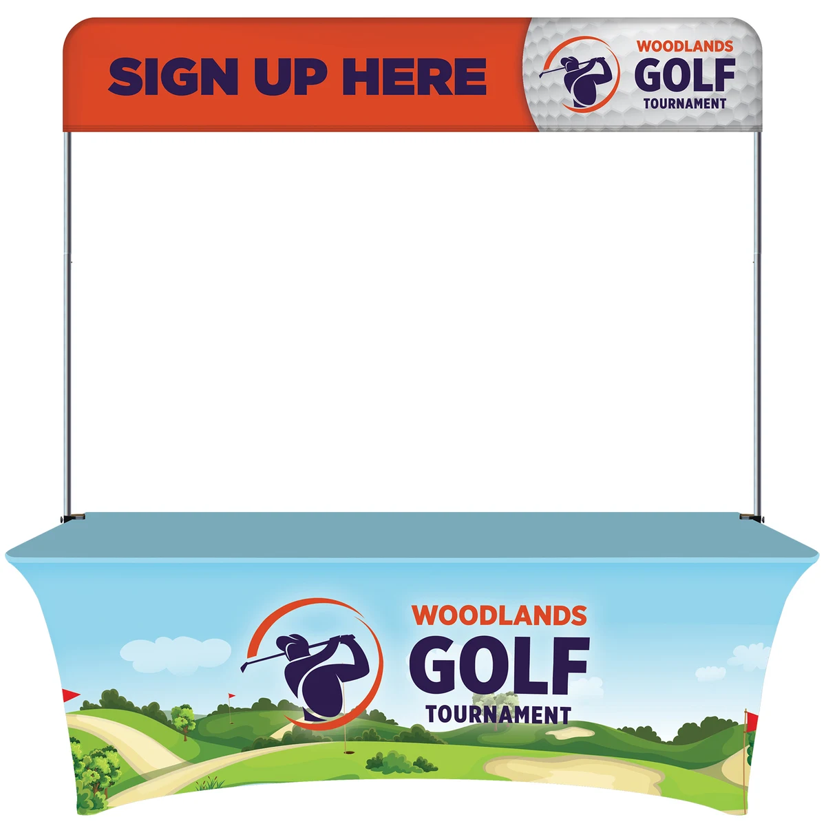 8' Sign Up Table Kit 1