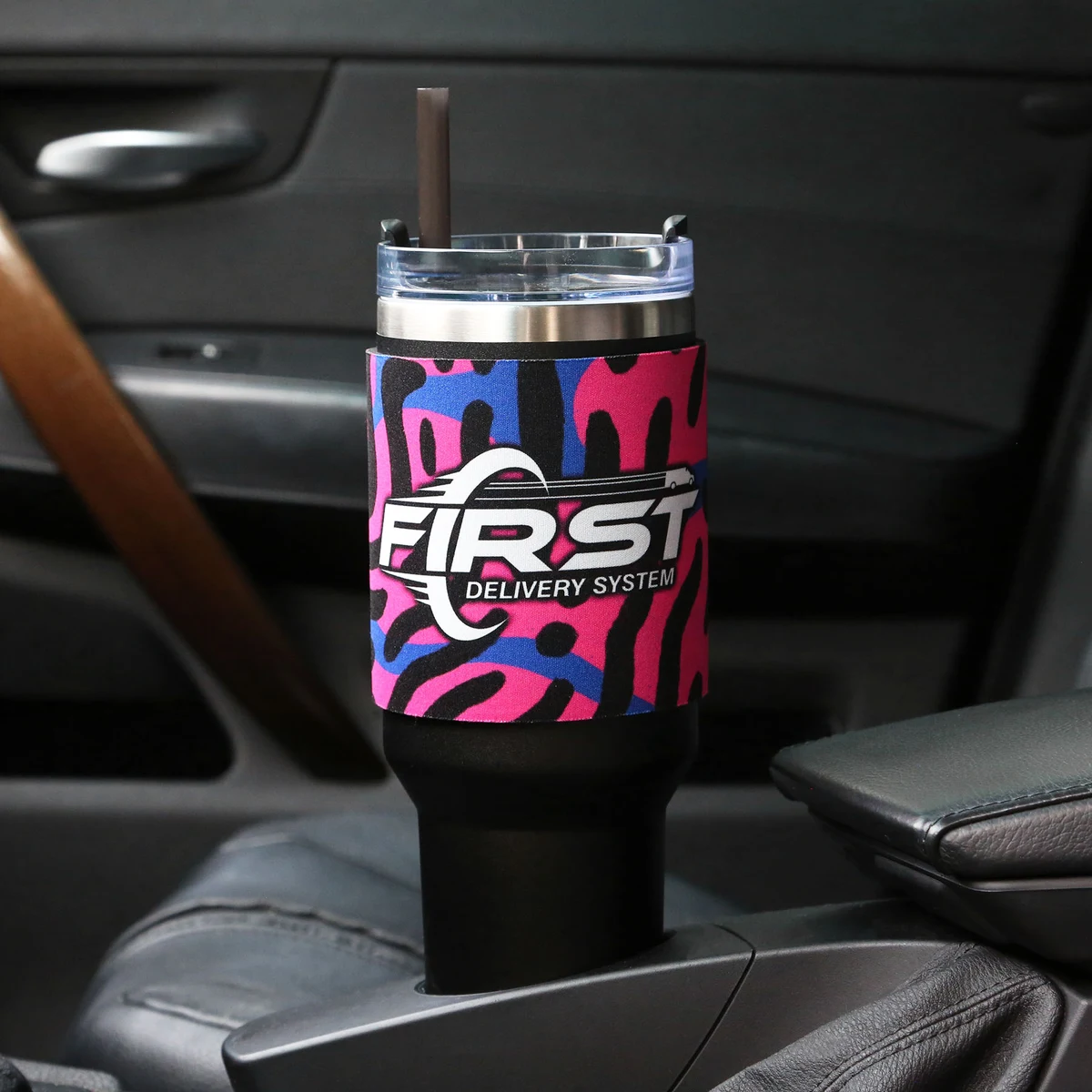 Full Color 40 Oz Neoprene Tumbler Sleeve 1