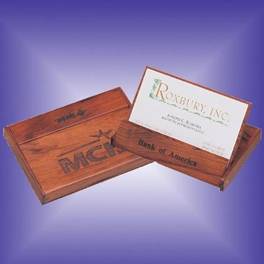 ROSEWOOD BUSINESS CARD CASE