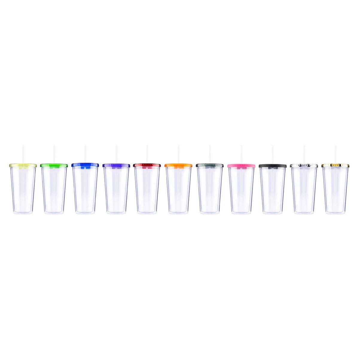 20 oz Venti Slurpy Clear with Solid Lid Tumbler 1