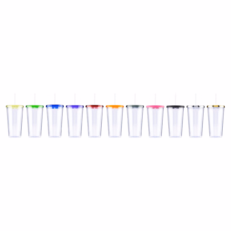20 oz Venti Slurpy Clear with Solid Lid Tumbler