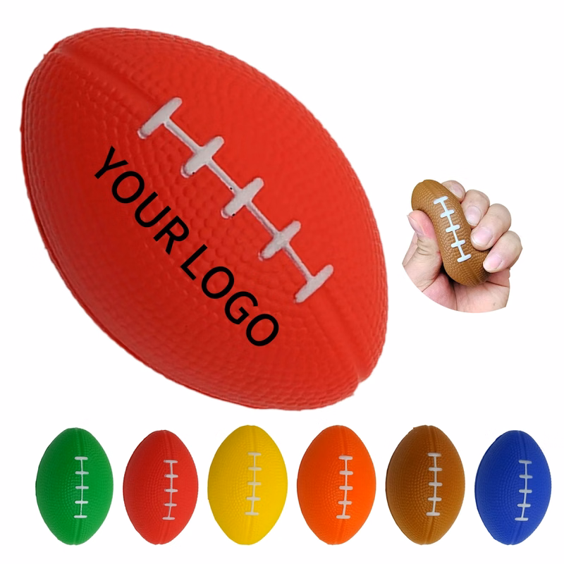 PU Foam Rugby Stress Relief Toy