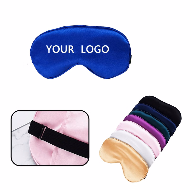 Custom Logo Travel Blindfold