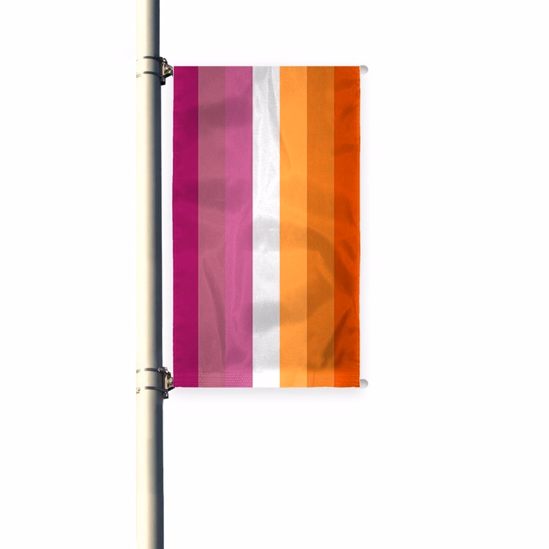 3'x8' Butch Lesbian Pleated Light Post Banner