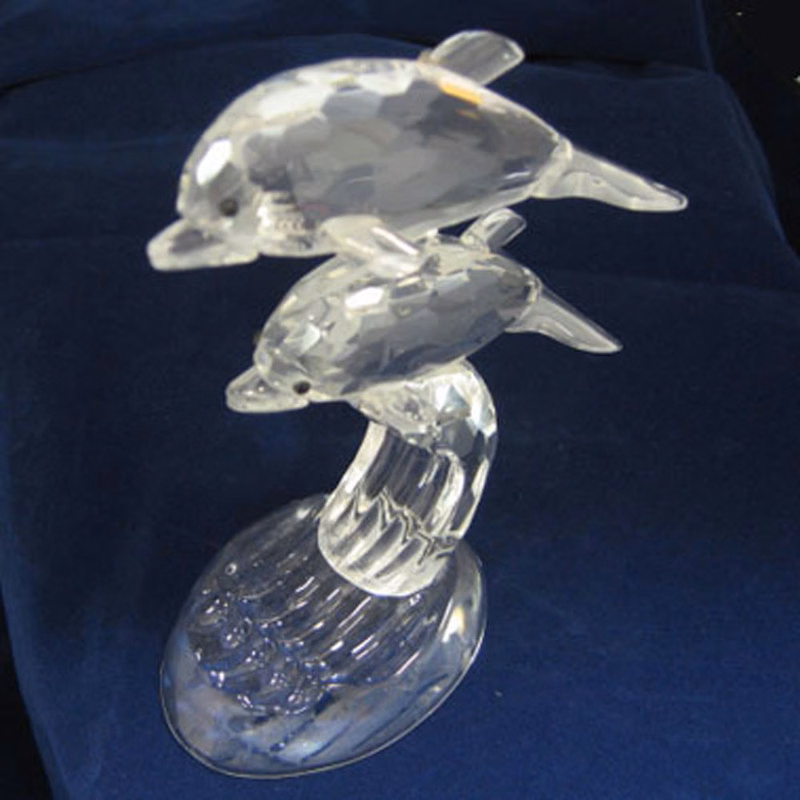 Crystal Dolphin in gift Box