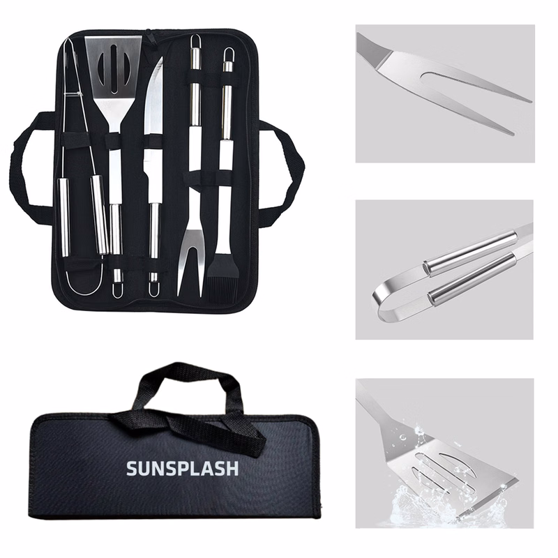Promotional Grill Set w/ Tote Bags-5 pieces