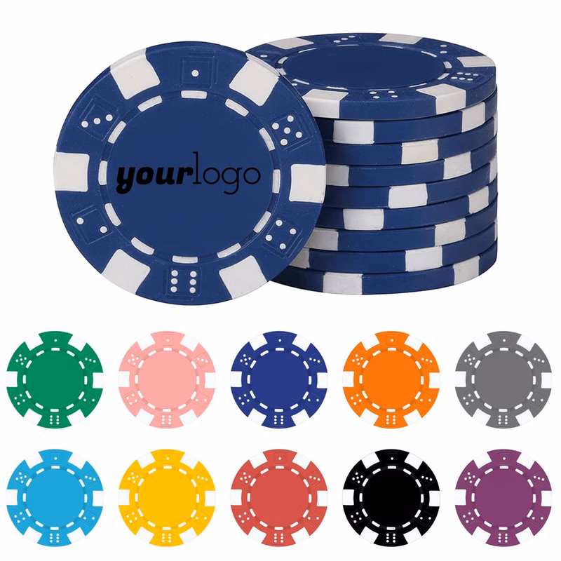 Heavy ABS Game Token with Iron Core Insert