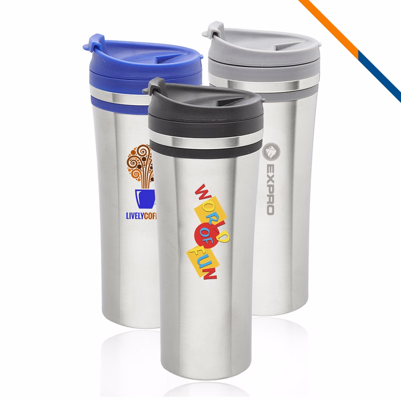 Clast Stainless Steel Travel Mug - 15 OZ.