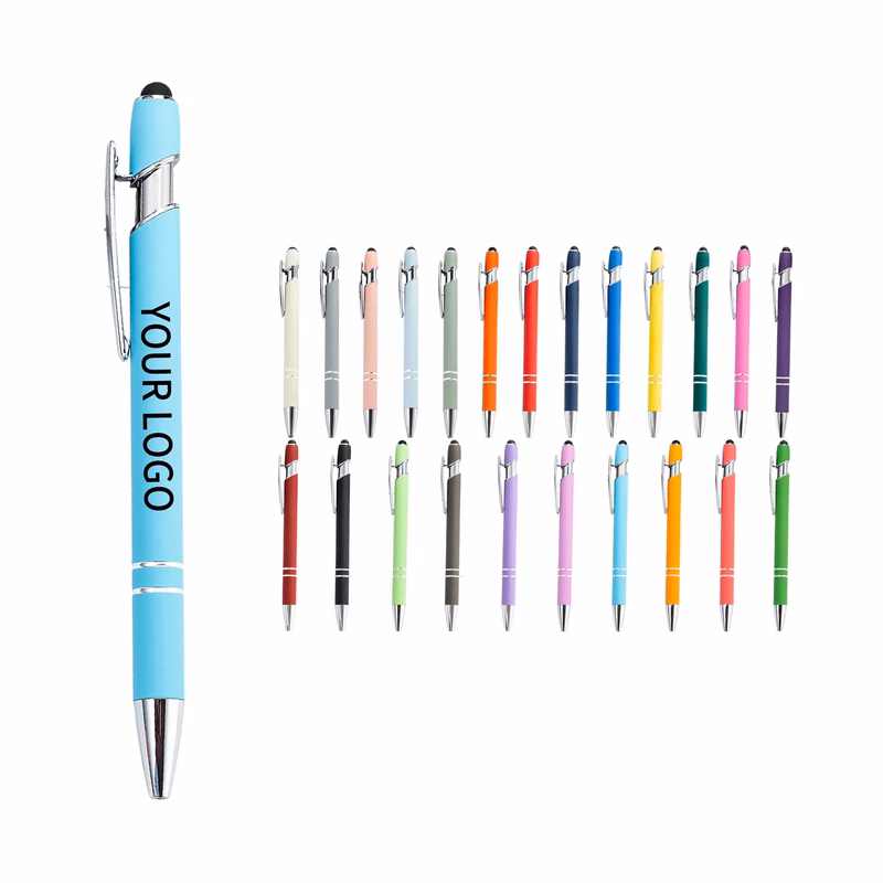 Aluminum Stylus Ballpoint Pen 5.75 Inch