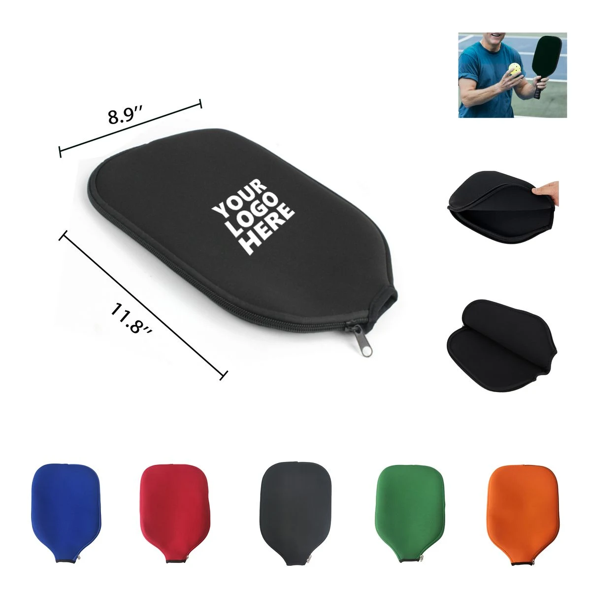 Soft Pickleball Paddle Protective Cover 1