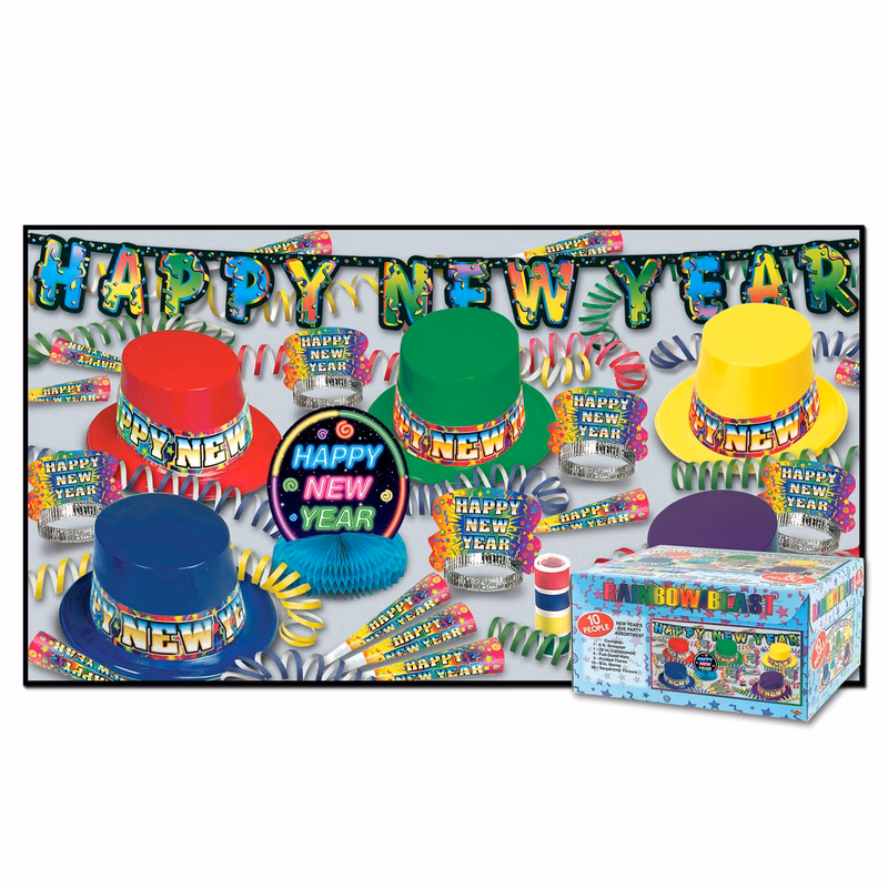 Rainbow Blast New Year Assortment For 10