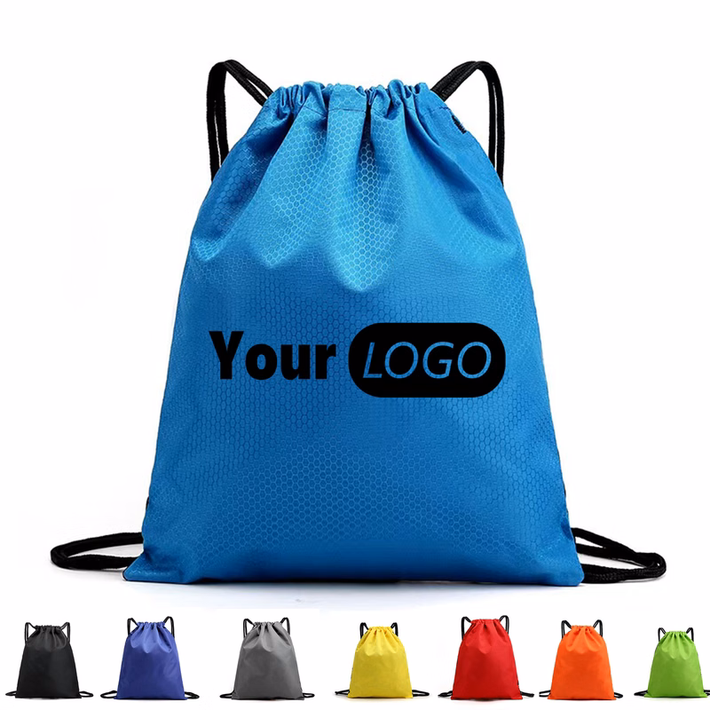 Oxford Cloth Drawstring Sport Backpack