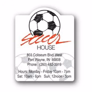 Re-Stick-It Decal (3.11"x2.5") Circle Bump
