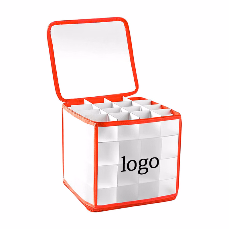 64 Christmas Ornament Storage Box