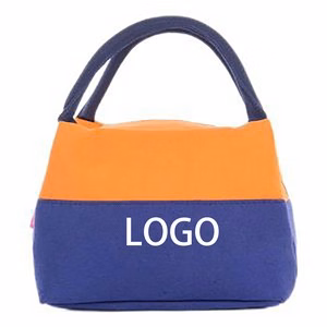 Square Canvas Lunch Bag For Food Storage