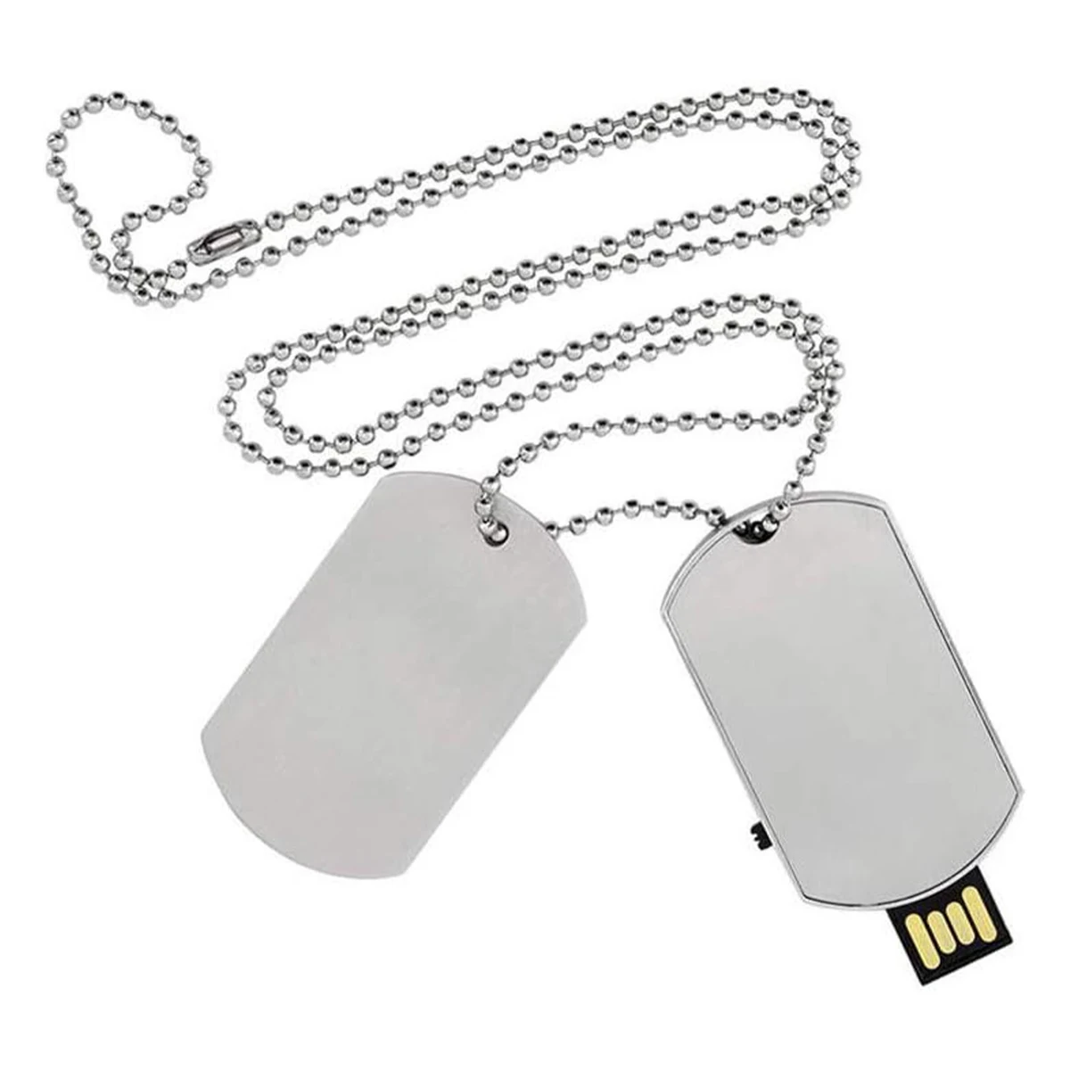 Metal Dog Tag USB Drive (16 GB) 1