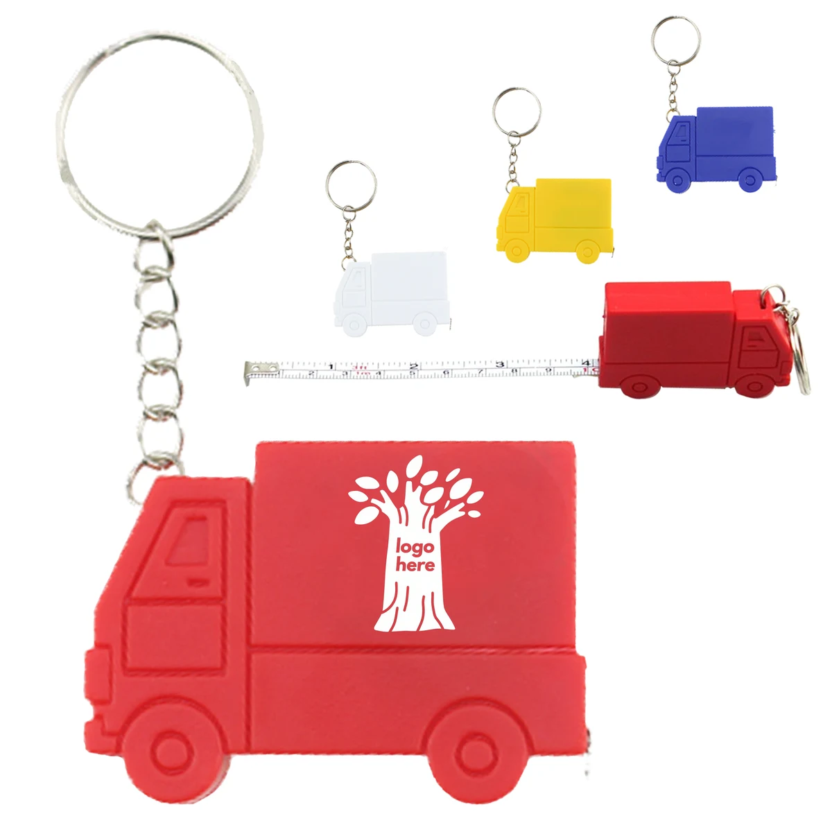 Truck Shaped Keychain Tape Measure 1