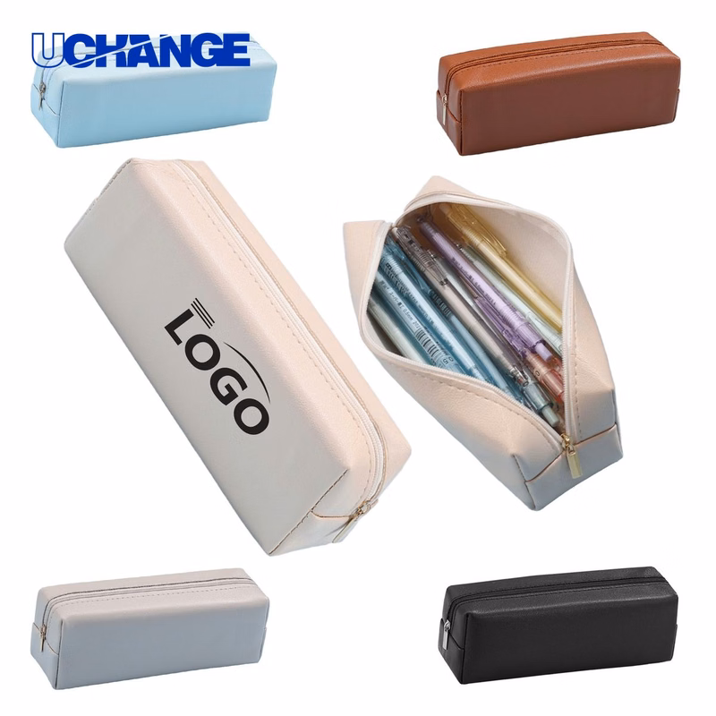 PU Zipper Pencil Case