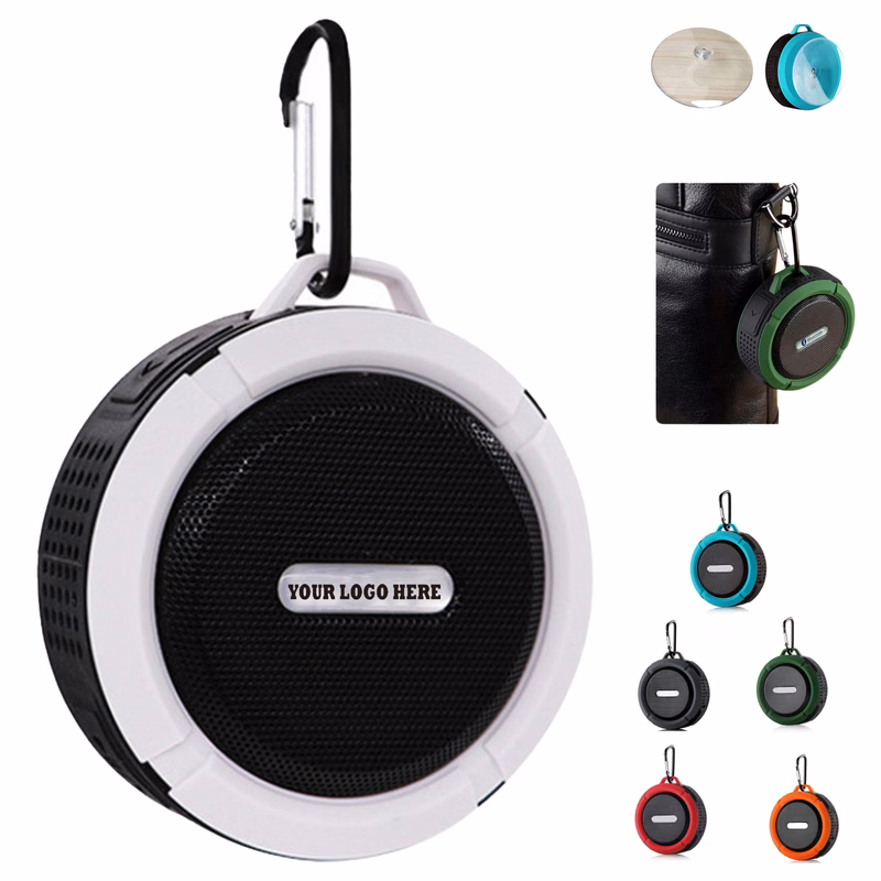 Portable Wireless Bluetooth Speaker with Suction Cup