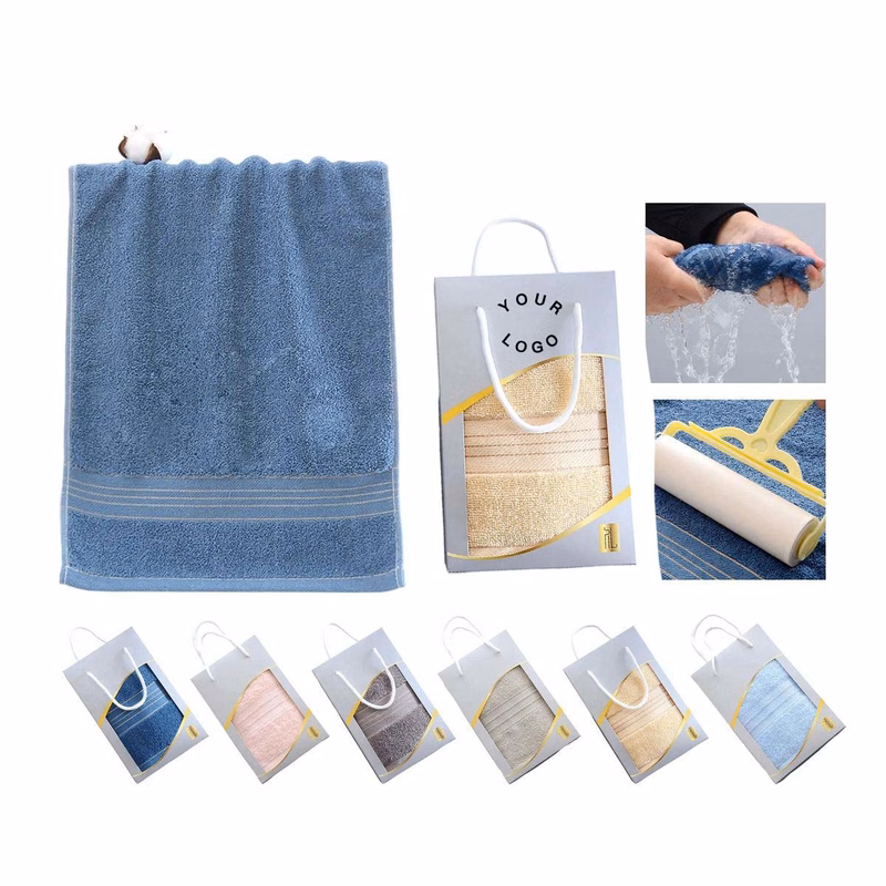 Soft Cotton Towels with Elegant Packaging