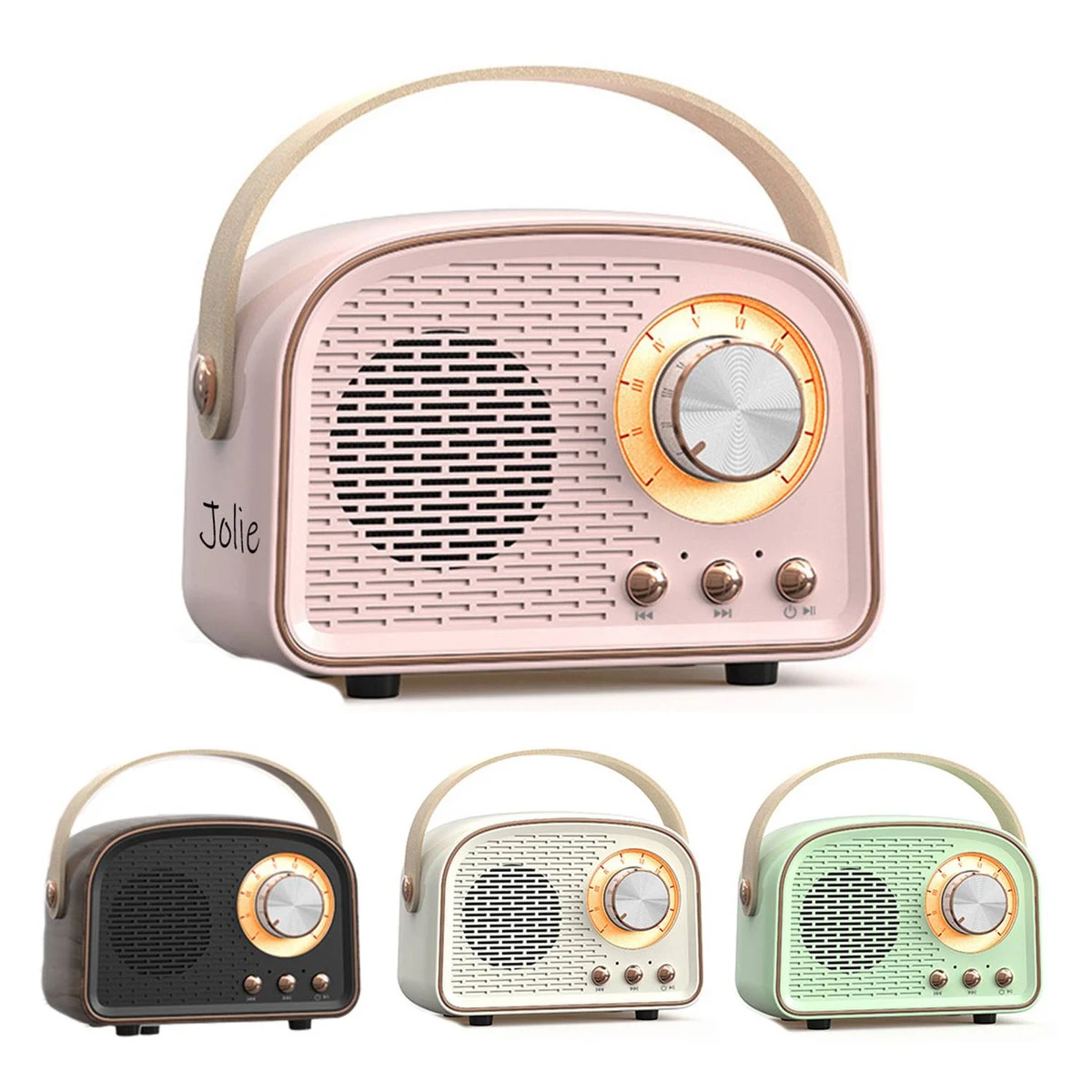 Multi Functions Wireless Retro Radio Bluetooth Speaker 1