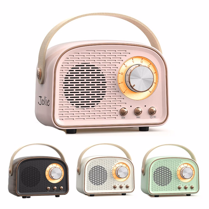 Multi Functions Wireless Retro Radio Bluetooth Speaker