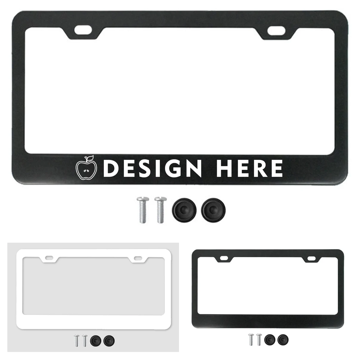 Custom Aluminum Alloy License Plate Frame 1