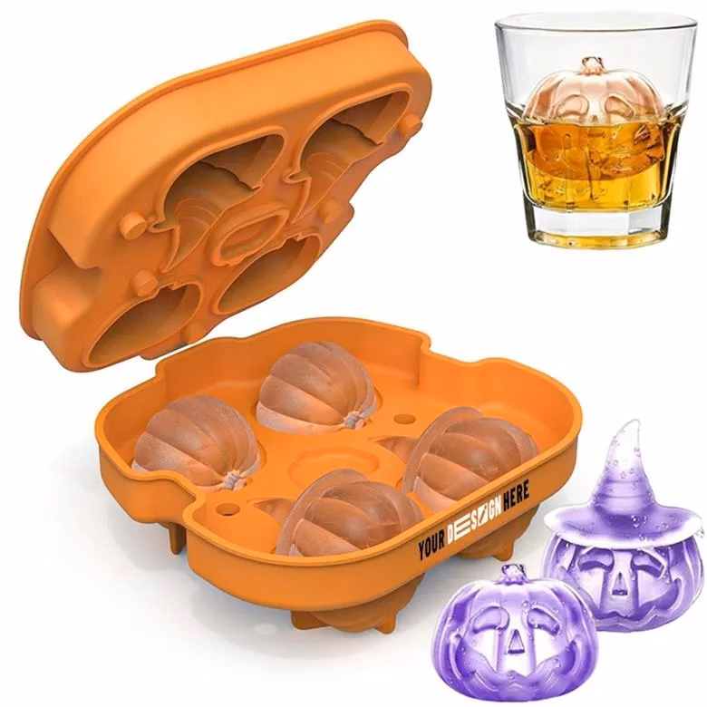 Silicone Pumpkin Ice Mold