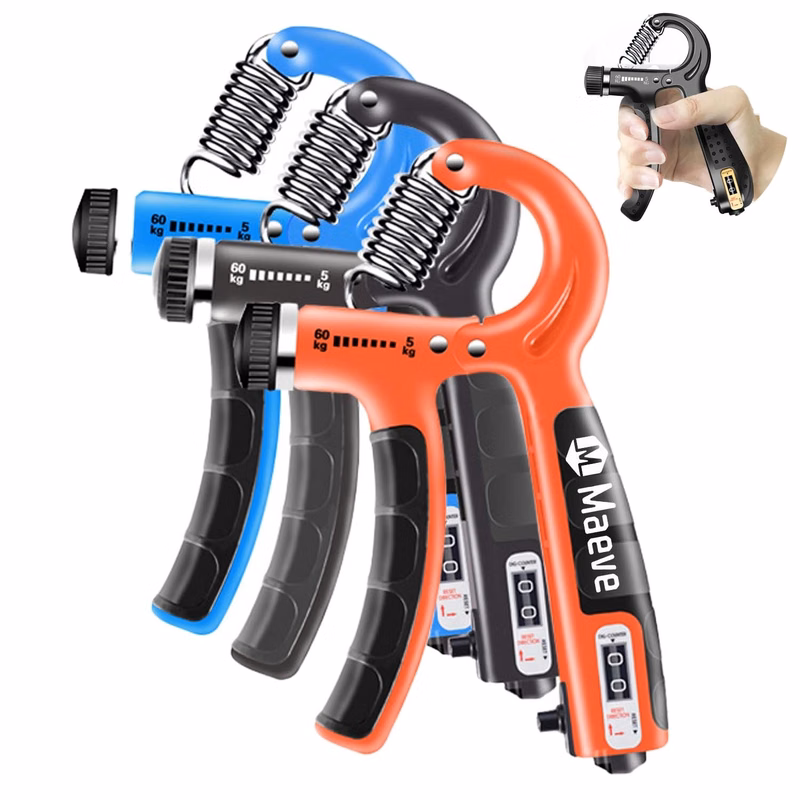 Adjustable R-Shape Countable Hand Grip