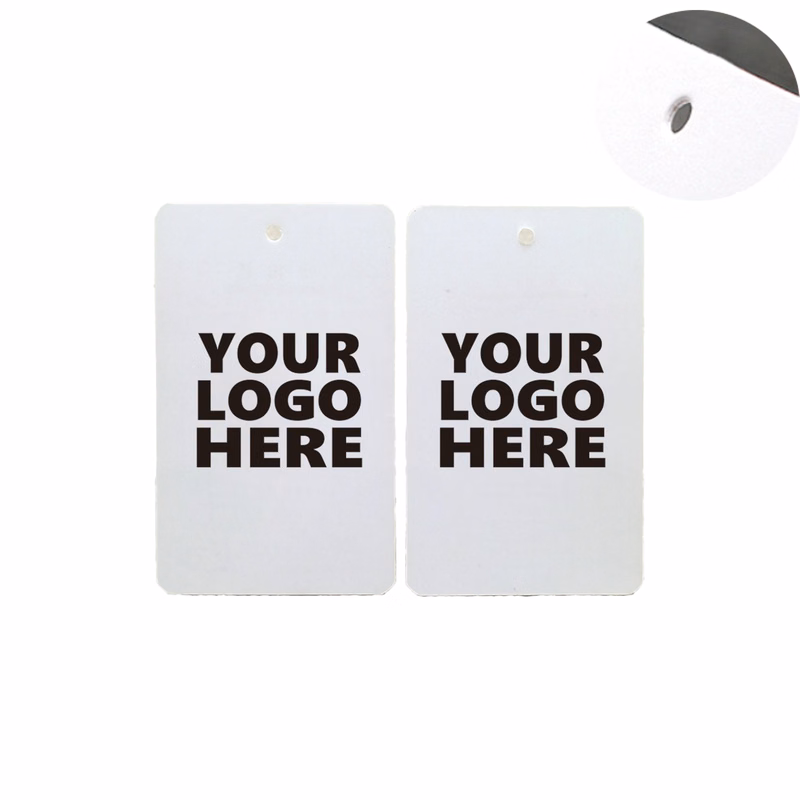 Paper Hang Tag - Double Sided 3.5" x 2"