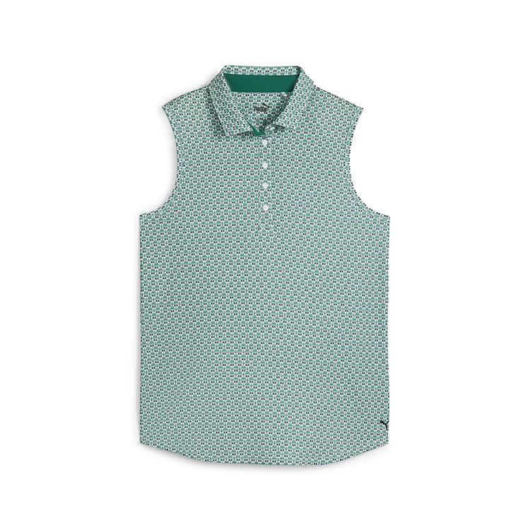 Puma Ladies Mattr Deco Sleeveless Polo 1