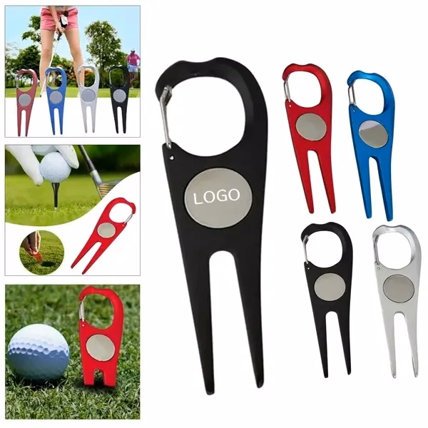 Aluminum Golf Divot Repair Tool
