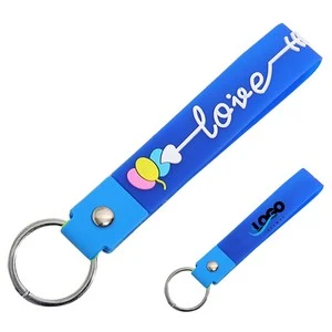 Stylish PVC Love Keychain 1