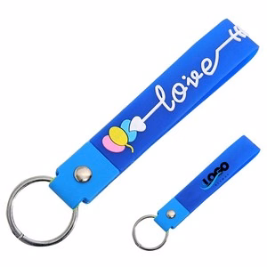 Stylish PVC Love Keychain
