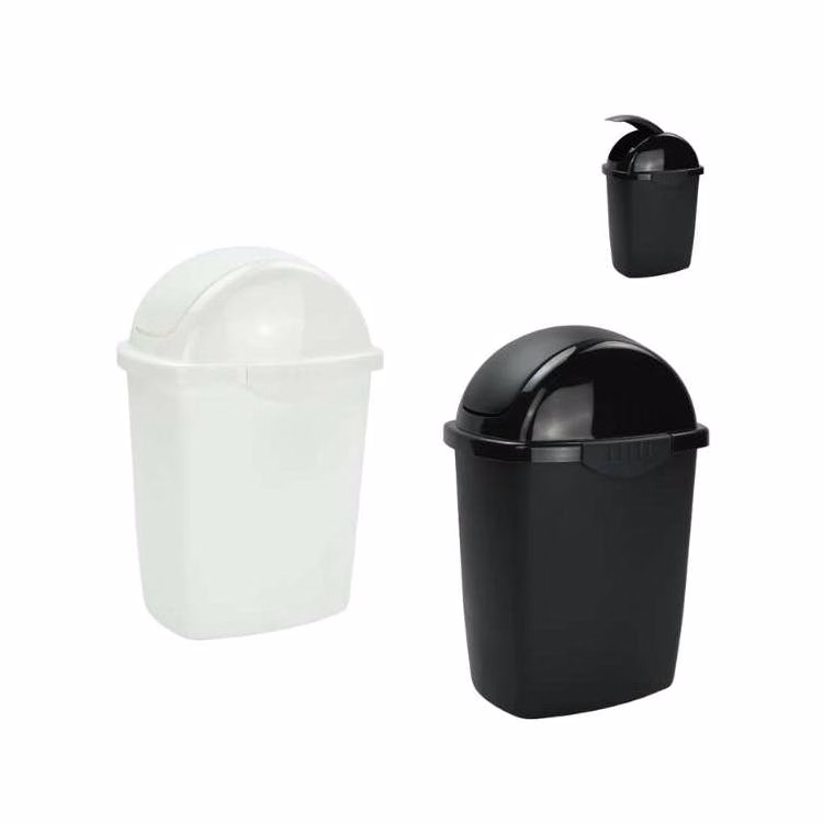 Bonita Home Kitchen Trash Bins with Lids Assorted 7L