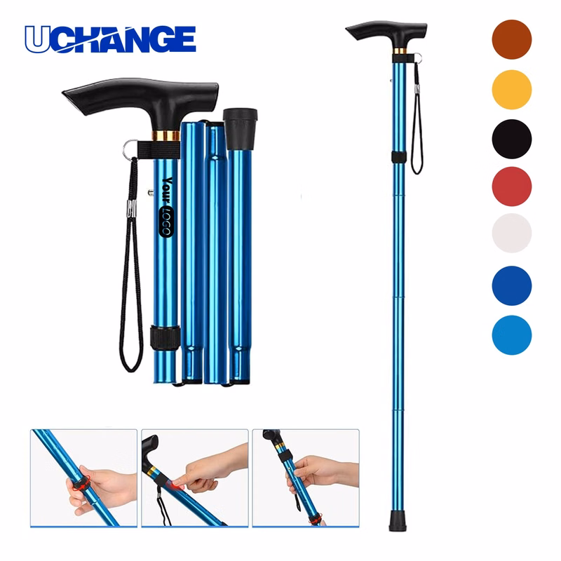 Collapsible Travel Cane Tool for Support