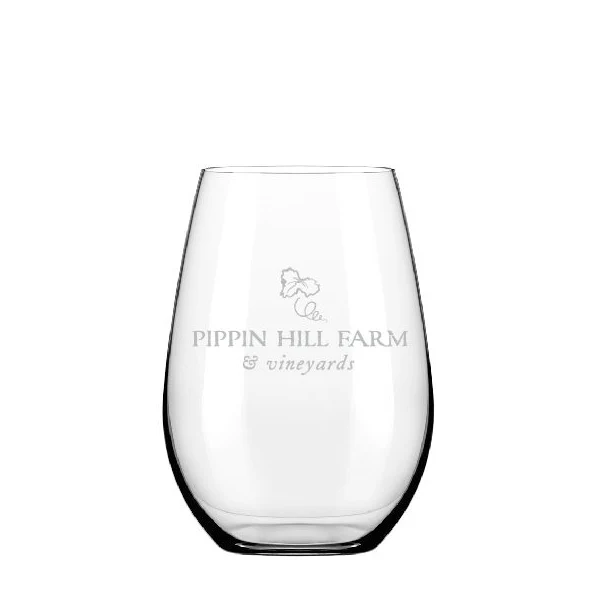 Libbey 16 oz Renaissance Sheer Rim Stemless Wine Glass 1