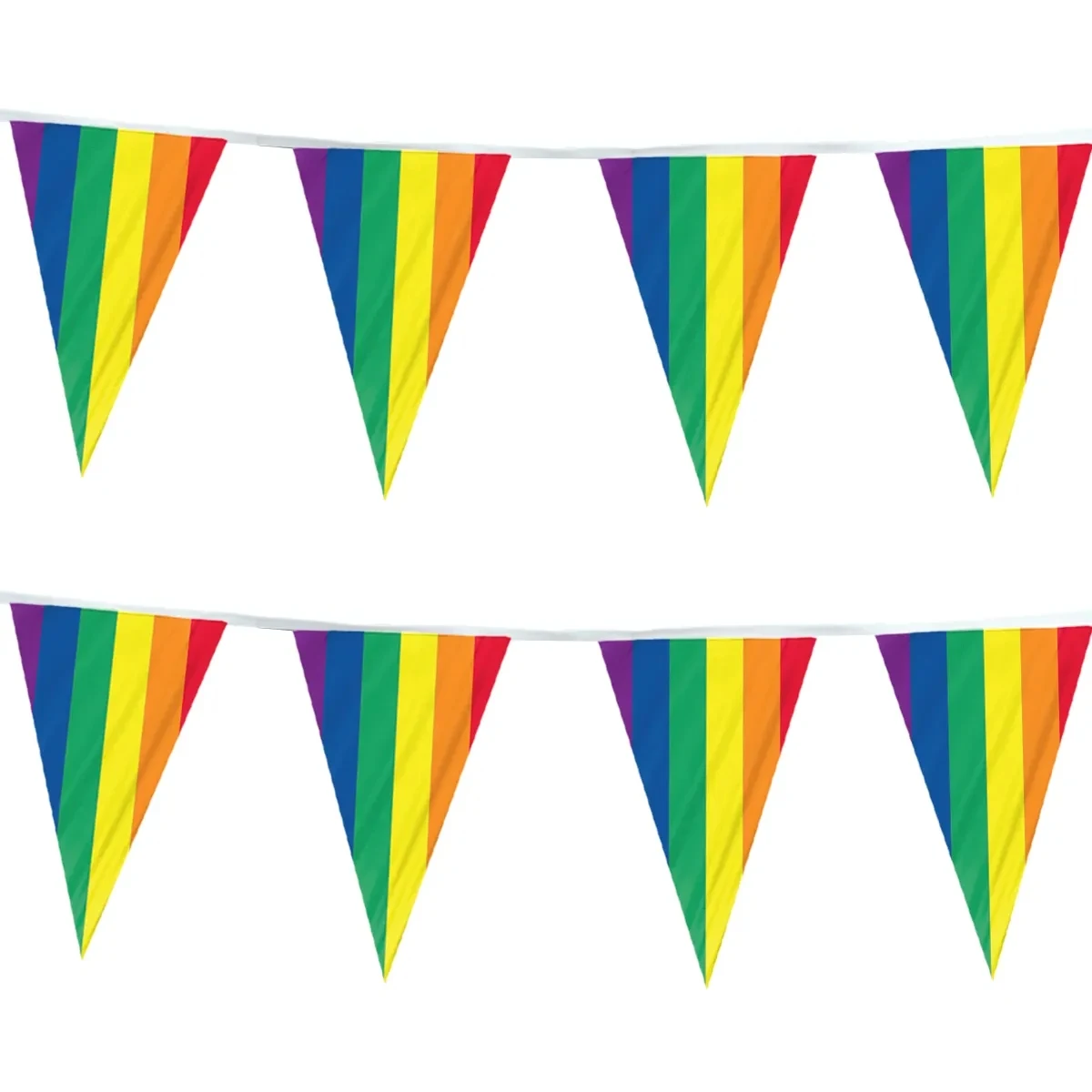 Rainbow Pennant 60' Streamer 1