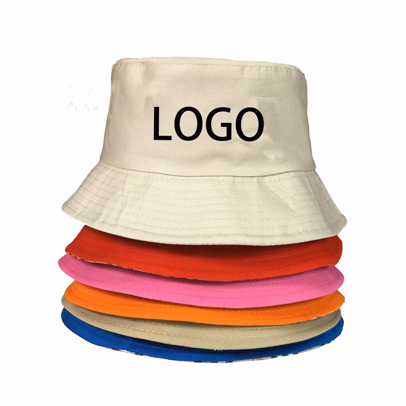 Cotton Fisherman Bucket Sun Hat