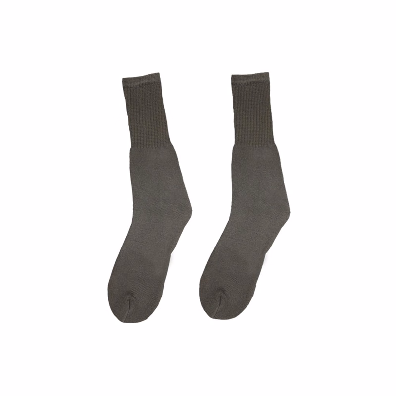Men's Crew Socks - Black Size 10-13