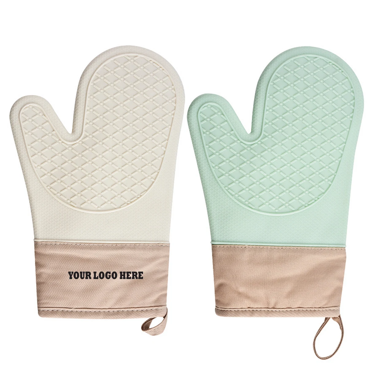 Heat-Resistant Silicone Oven Mitts for Cooking 1