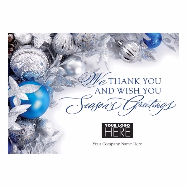 Tinsel Tidings Holiday Logo Cards