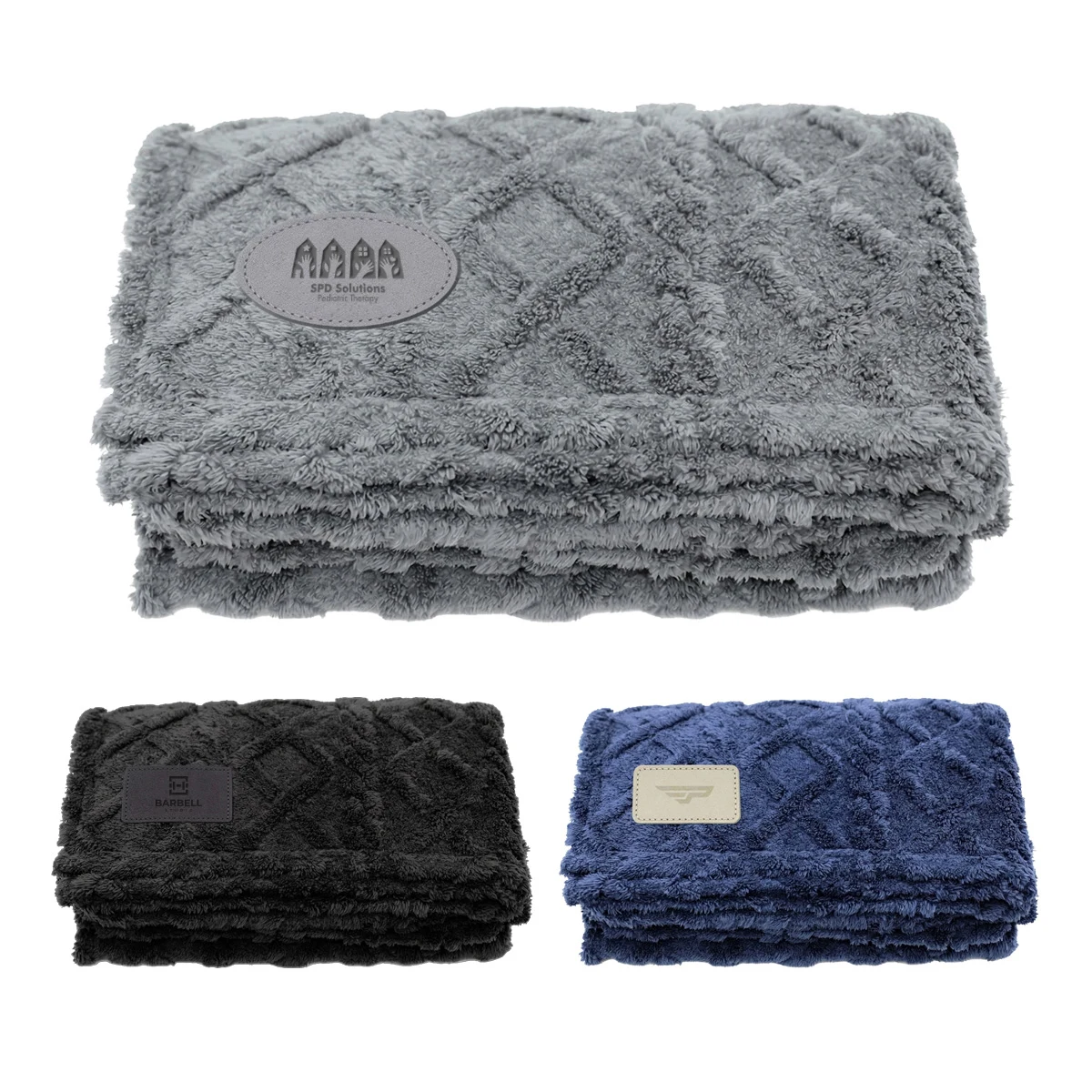 Legacy 280GSM RPET Sherpa Fleece Blanket 1