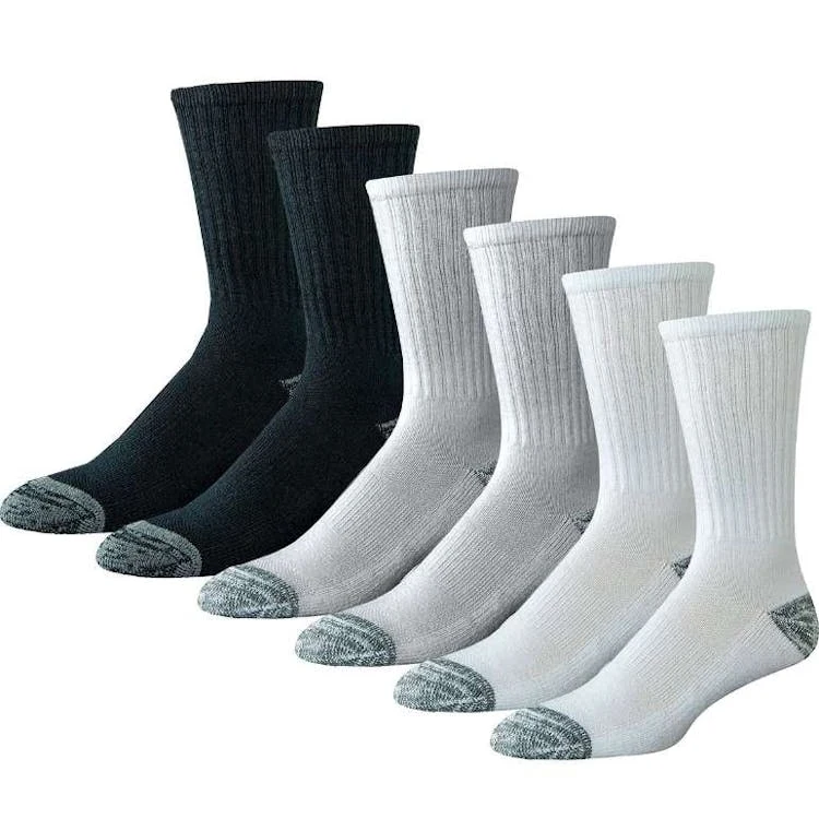 Men's Crew Socks Size 10-13 Assorted 1